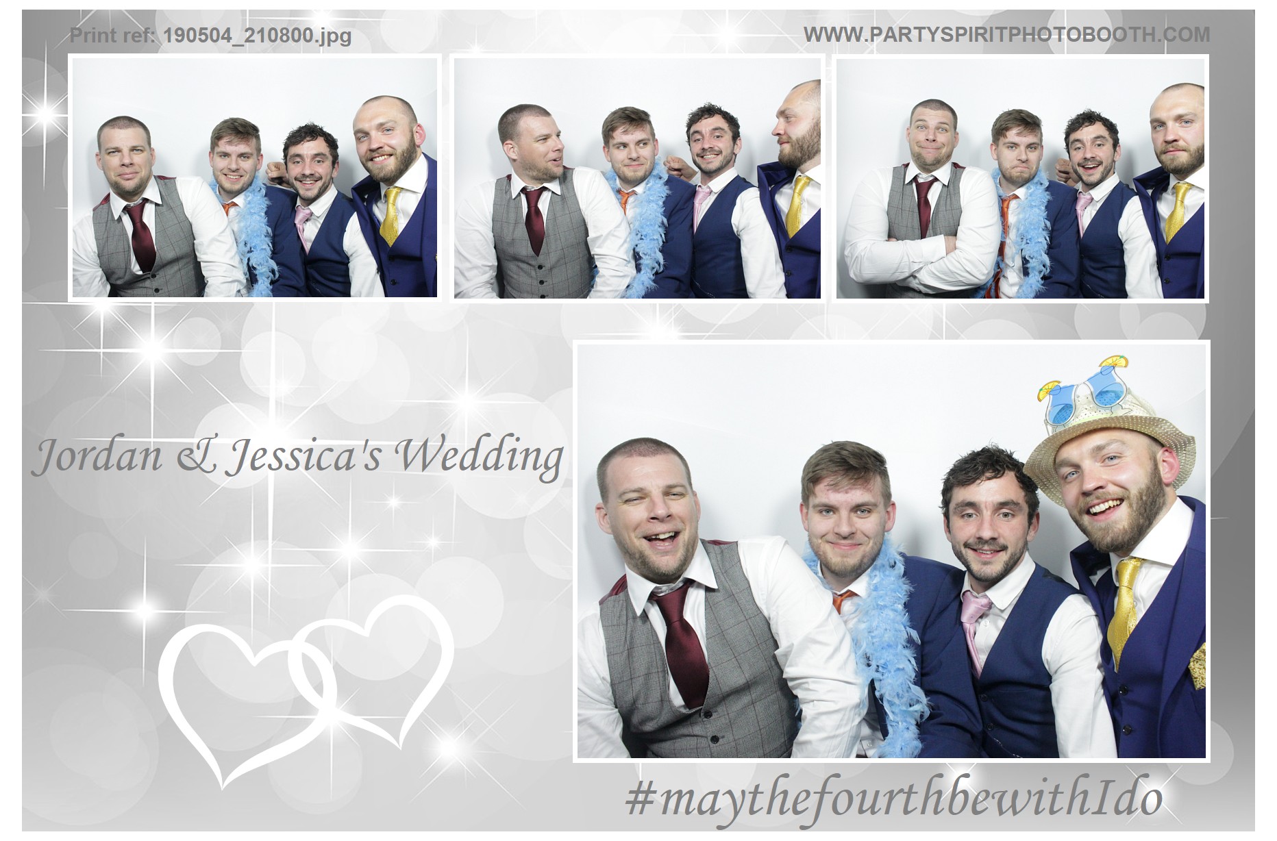 Jordan and Jessica's Wedding | View more photos from the event at gallery.partyspiritphotobooth.com/u/PartySpiritPhotoBooth/Jordan-and-Jessicas-Wedding